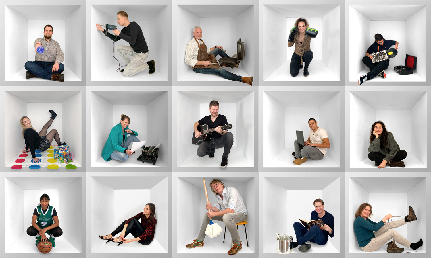 The Leer Zelf Online team members The Leer Zelf Online team members